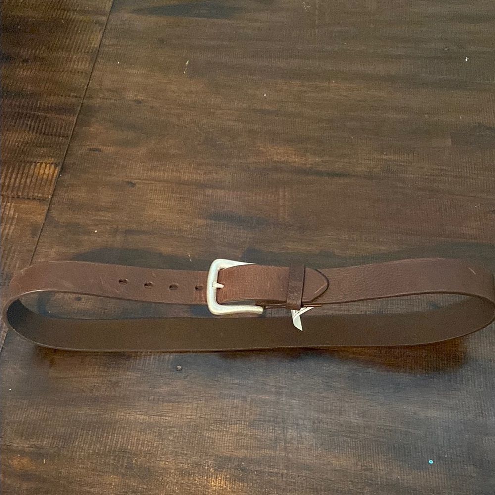 Men's Cavenders Brown Leather Belt size38